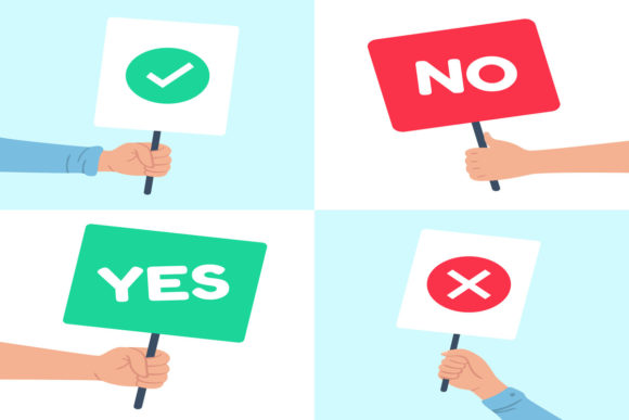 Download Yes No Posters - Premium Bundle